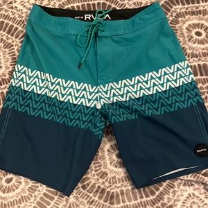 RVCA board shorts size 30